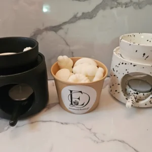 Σετ καυστήρας τυχαία επιλογή χρώματος & 200 gr wax melts
